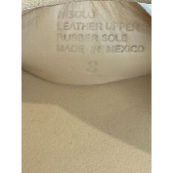 Nisolo All-Day Open Toe Clog Sandals Women’s Size 8 Bone Leather Casual Shoes - Picture 3 of 6